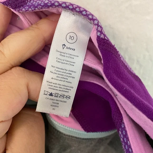 Ivivva Lululemon Girls leggings - Picture 4 of 12